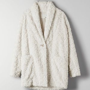 Aritzia plush jacket $60